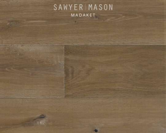 Popular matte wire brushed wood floor.