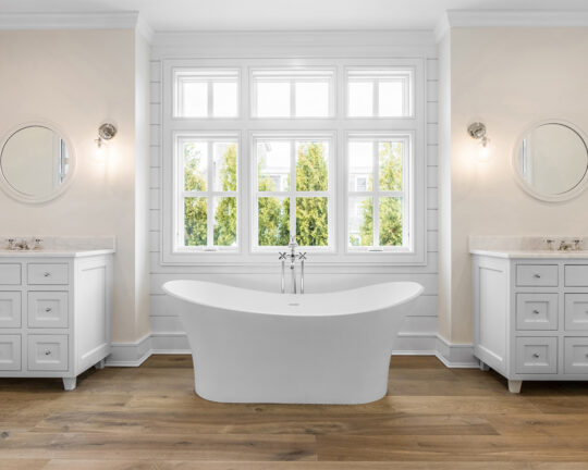 wood flooring wide plank bathroom