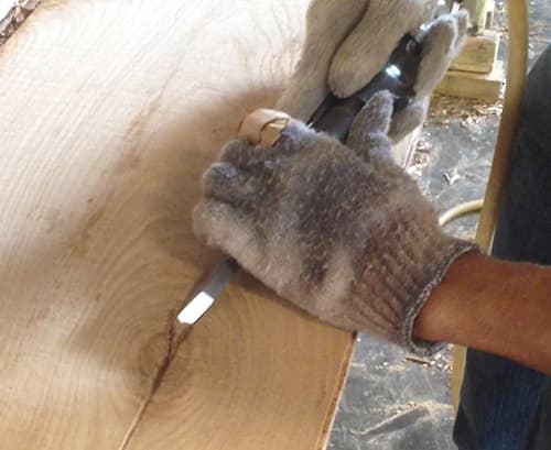 Building Structured Flooring - Sawyer Mason Wide Plank, Hand Crafted Cracks