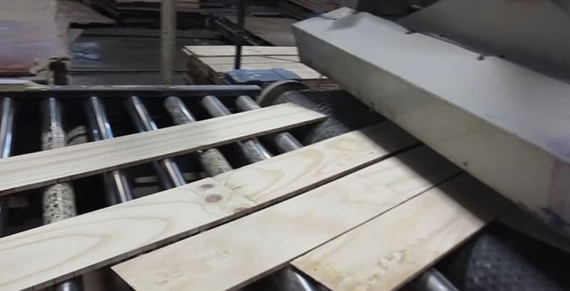 Building Structured Flooring, Sawyer Mason Sanding the Core