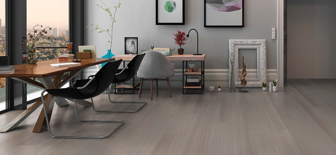 Installed Montauk Rift and Quarter Sawn Structured Wide Plank