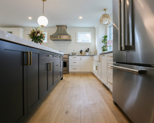 Wide plank engineered floor sconset developer