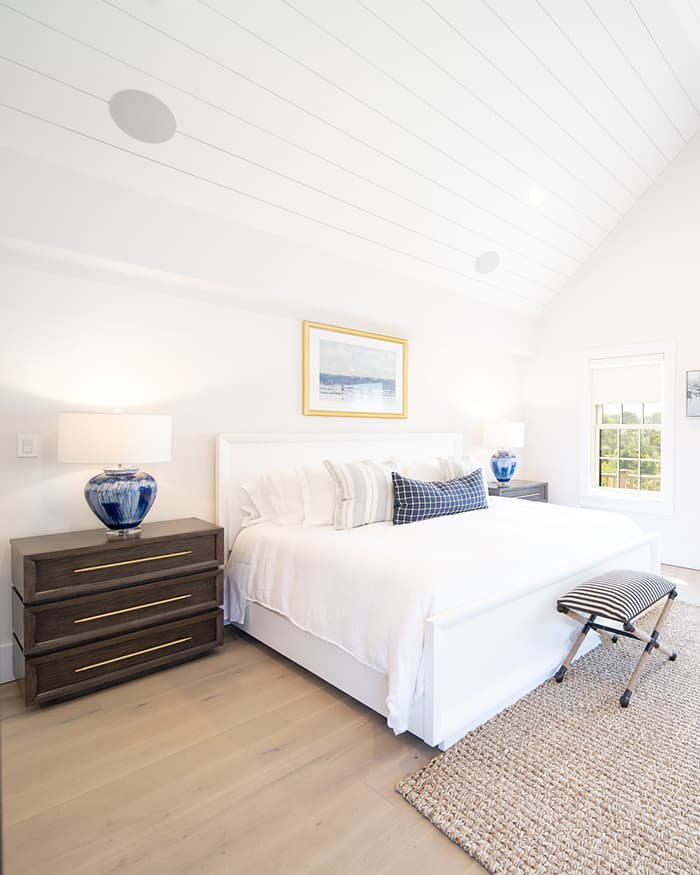 Coastal Chic Retreat featuring Sawyer Mason Fogg Structured Wide Plank Floors
