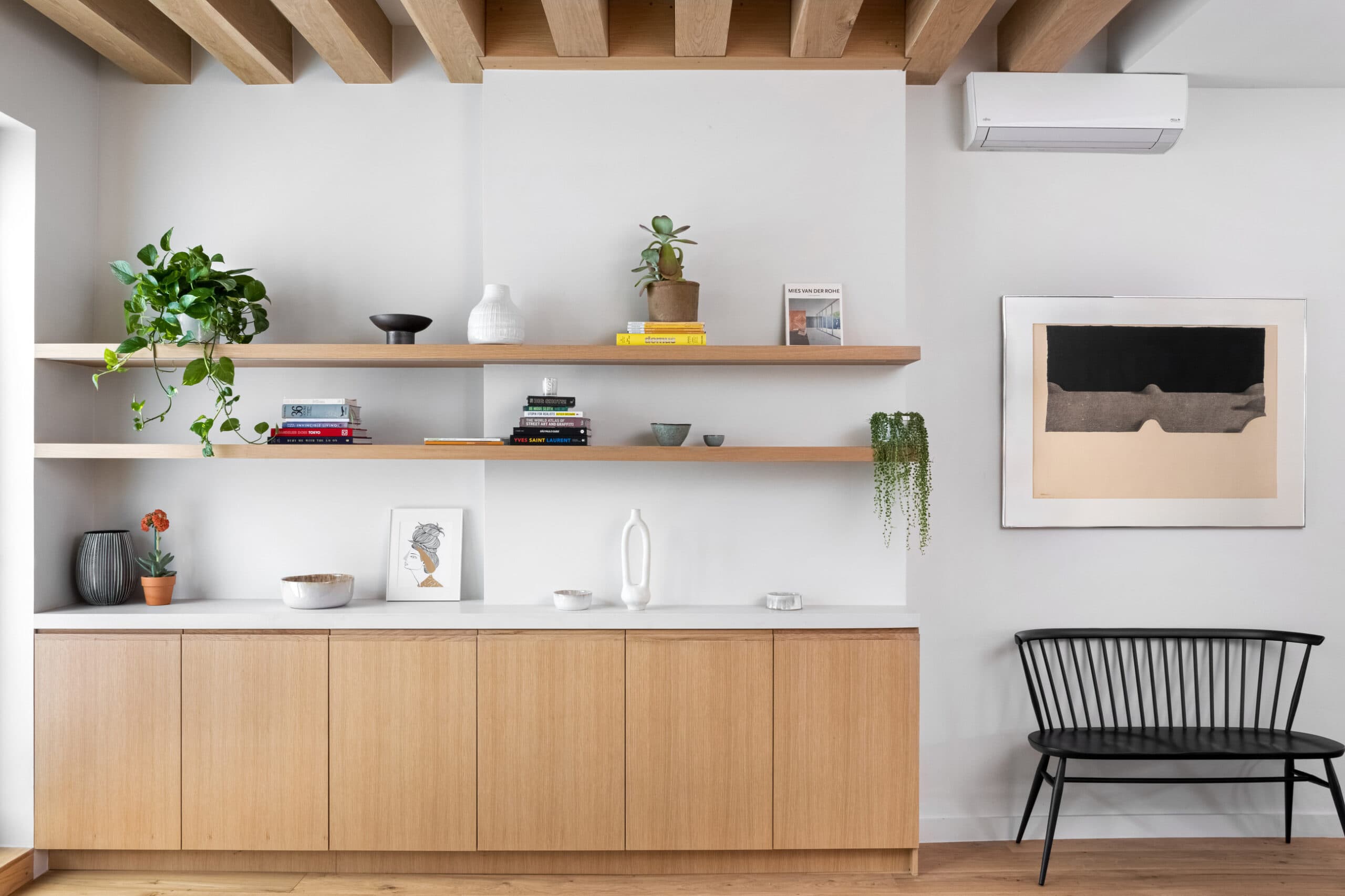 Scandinavian Kitchen Design with Sawyer Mason Wide Plank Sconset
