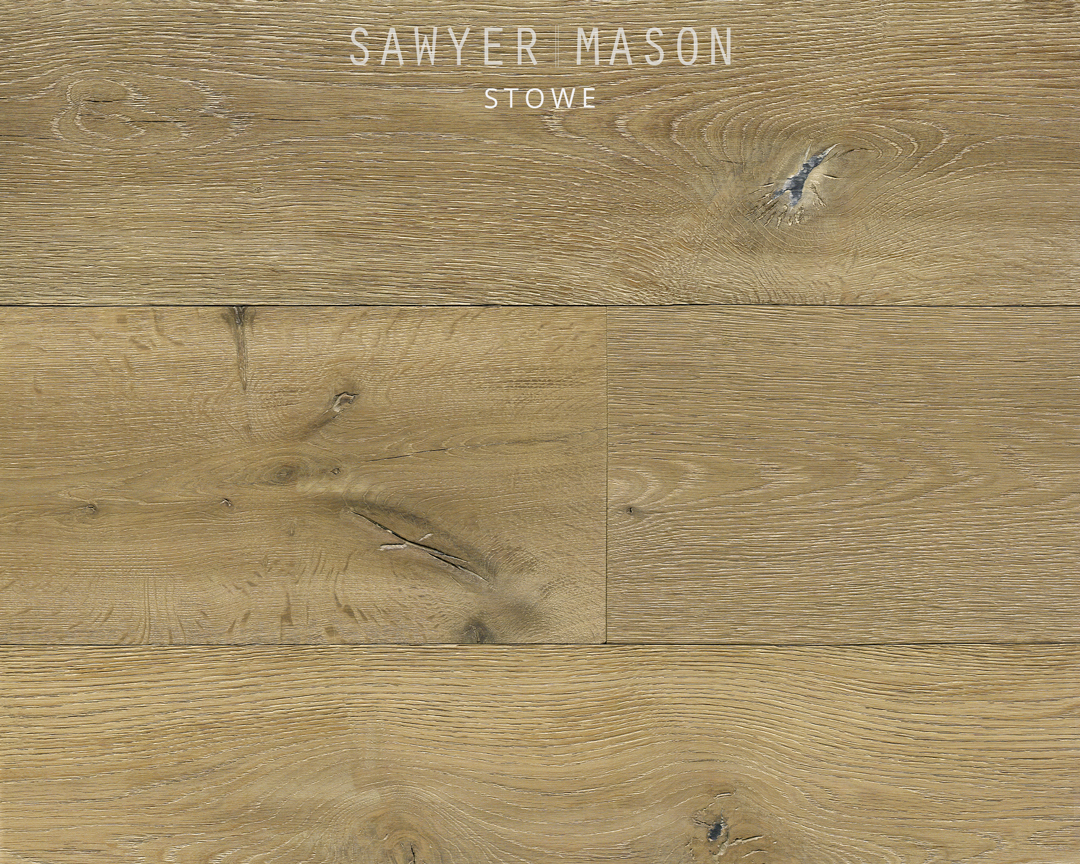Light Brown Wood Floor Stowe Sawyer, Wisconsin Hardwood Flooring Mills
