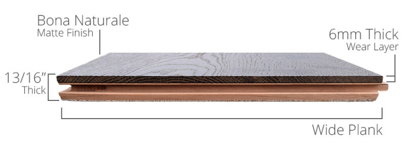 Bona Naturale Matte Finish with 6mm wear layer
