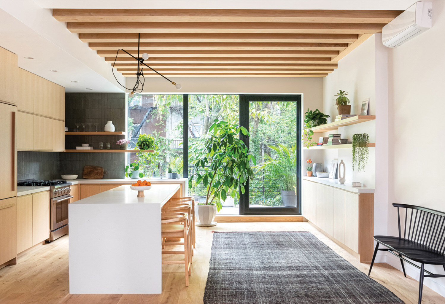 Scandi style apartment idea.