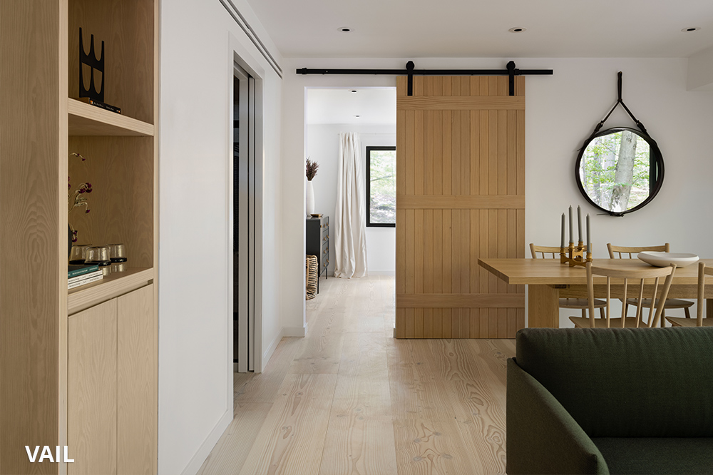 scandi plank style room
