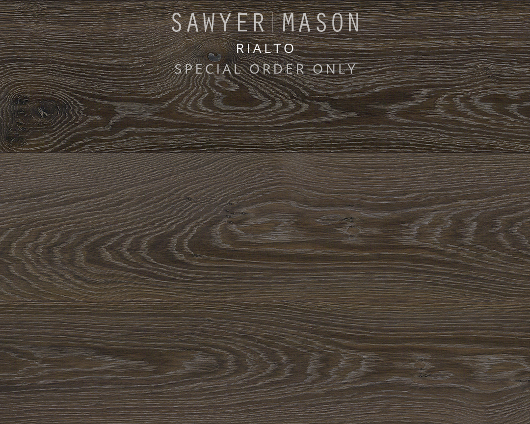 Rialto wide plank flooring dark color swatch
