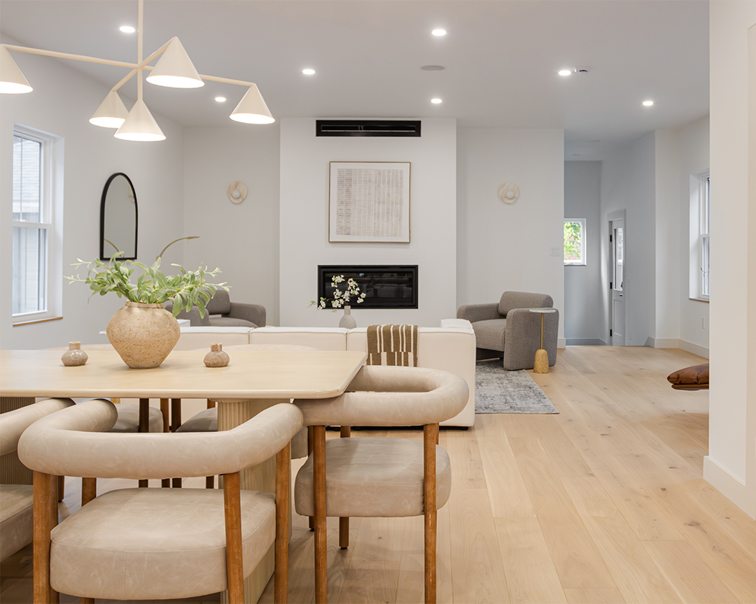 modern organic design and decor living room dining room furniture