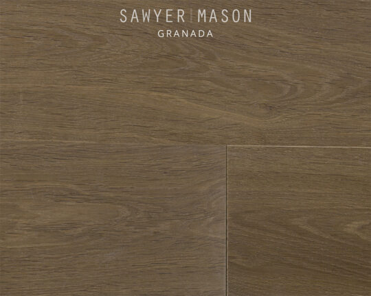 brown wide plank color swatch